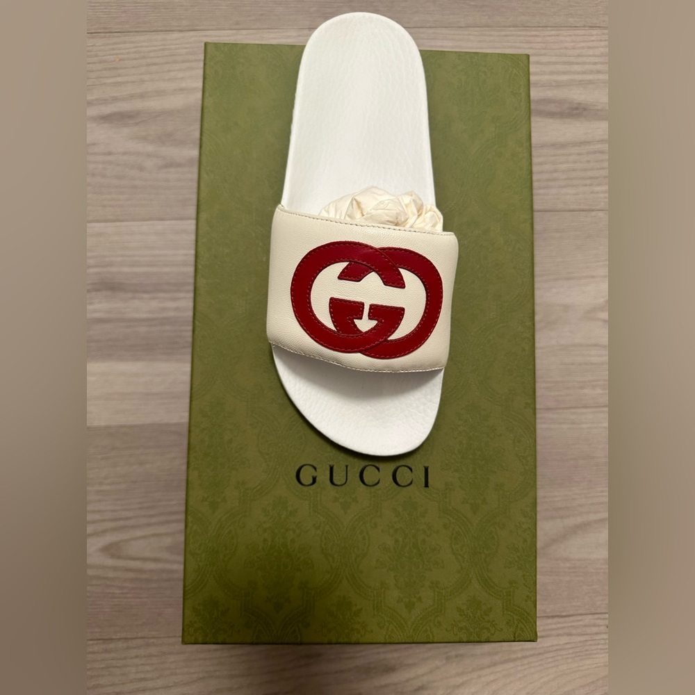 Gucci Pursuit GG Slide - NEW
